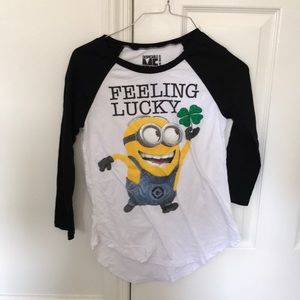 A despicable me feeling lucky shirt Brand new